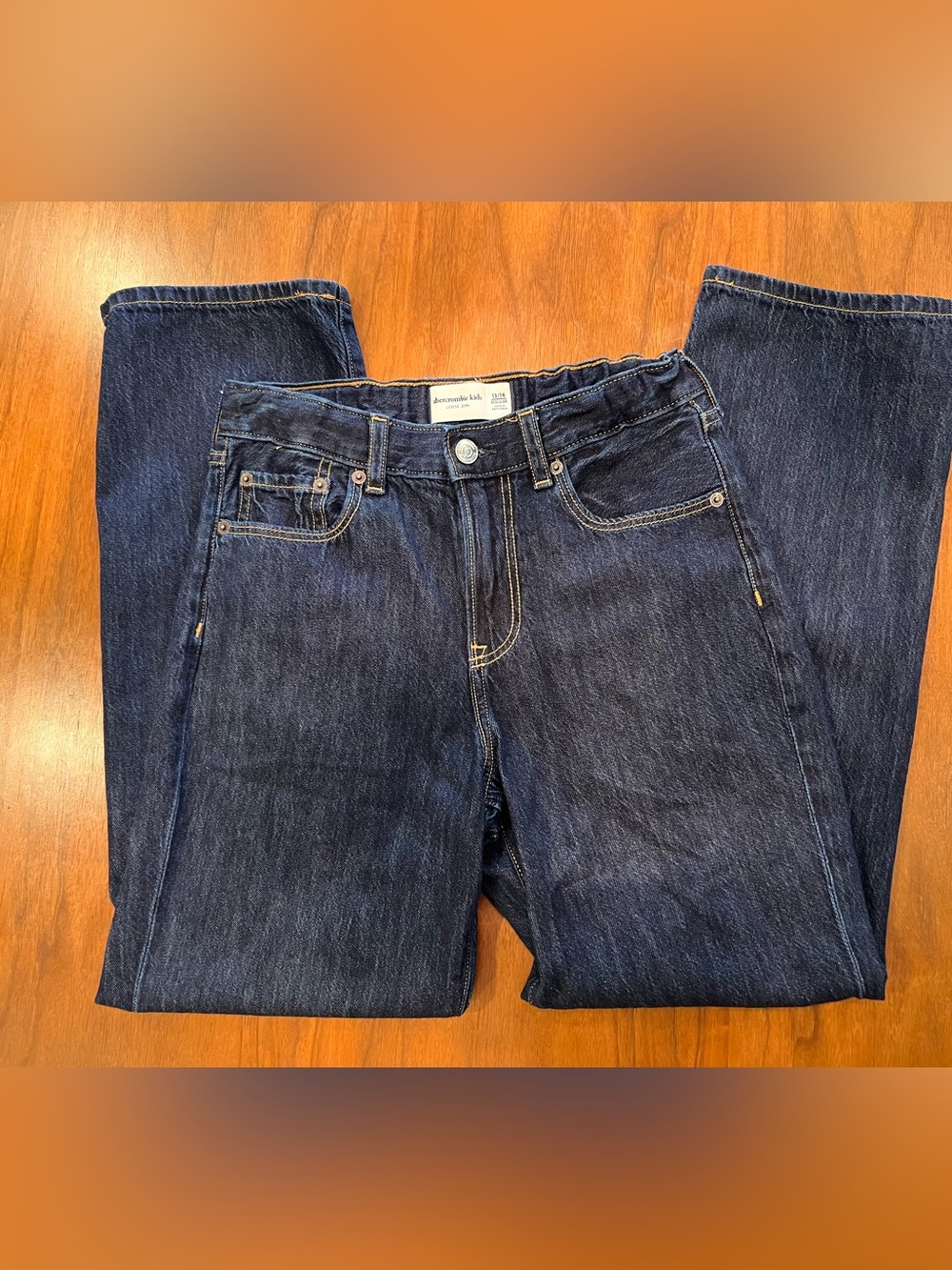 Abercrombie & Fitch Dark Indigo Kids Jeans